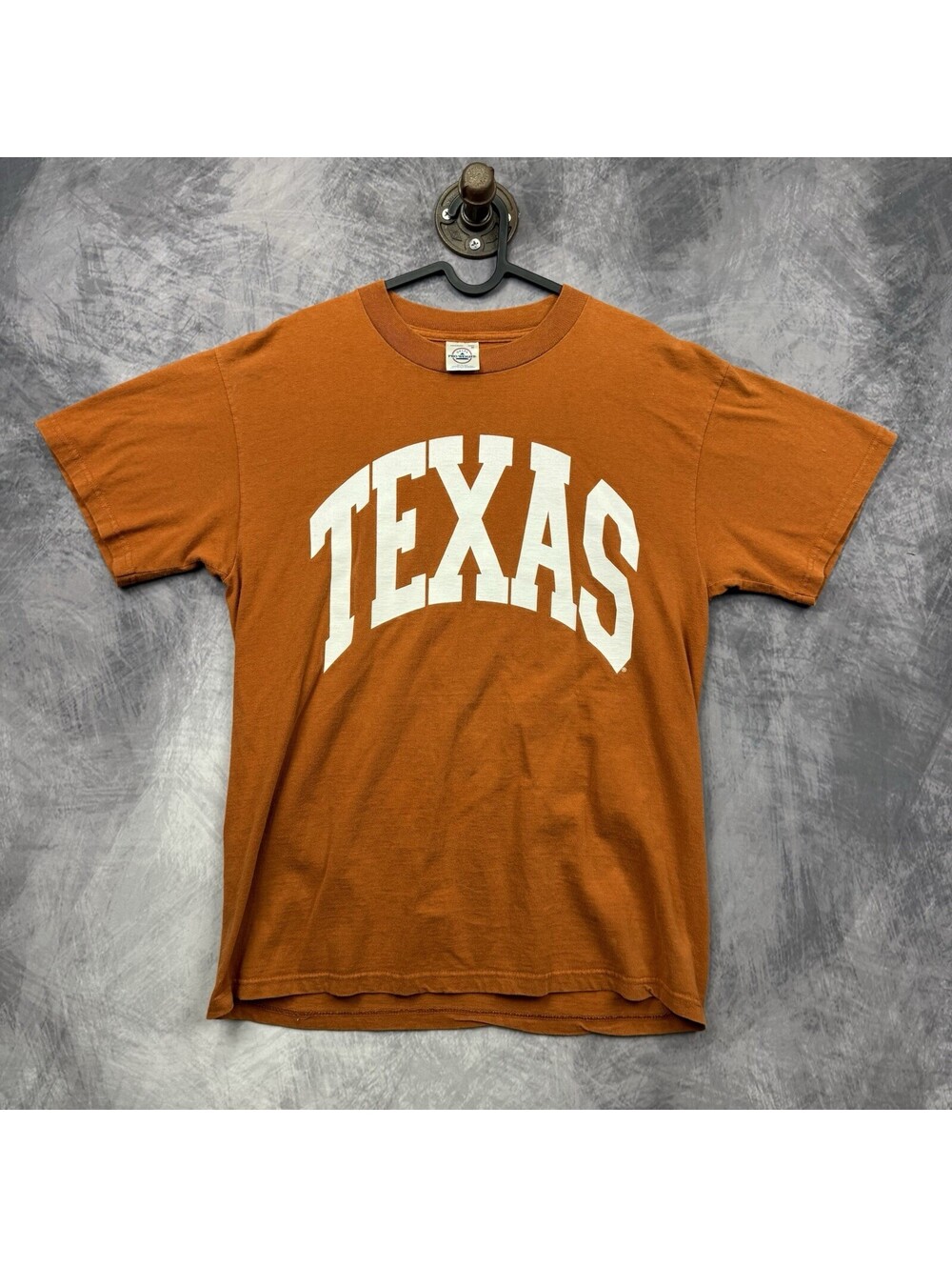 Vintage UT Austin Longhorns College Texas Football Orange Tee Mens M